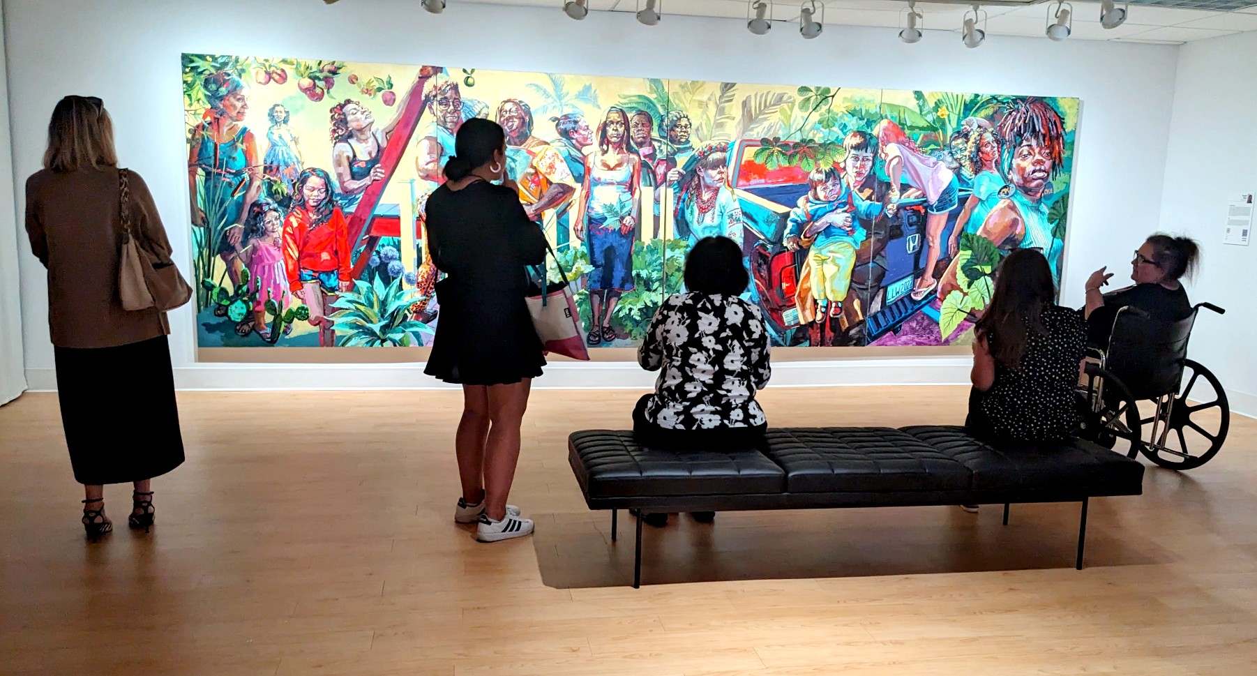 Teresa Dunn’s A Long Line of Women painting