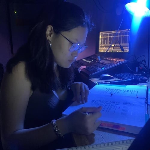 Hope Still at work during Take It From The Top.