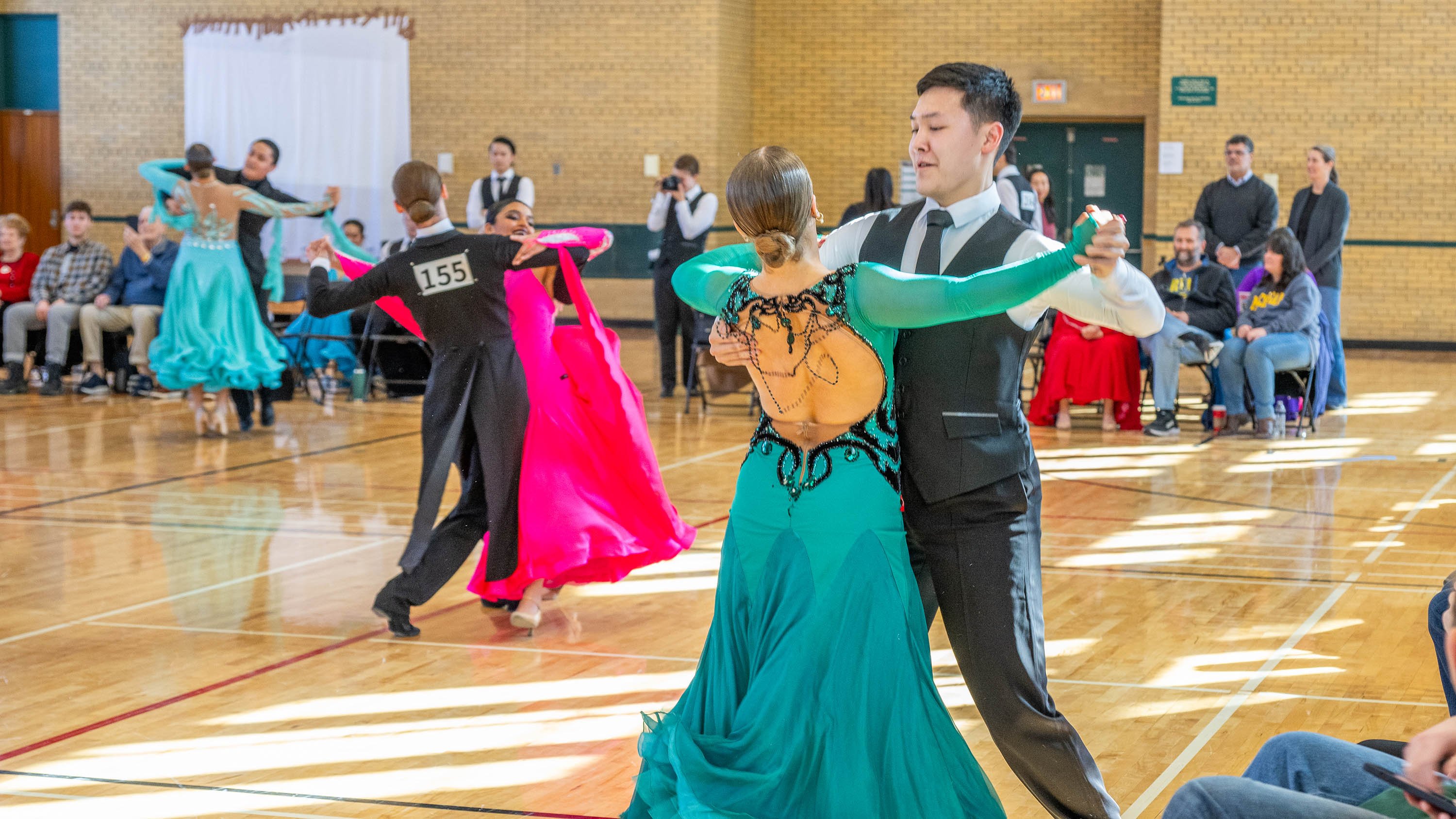 Ballroom dancers