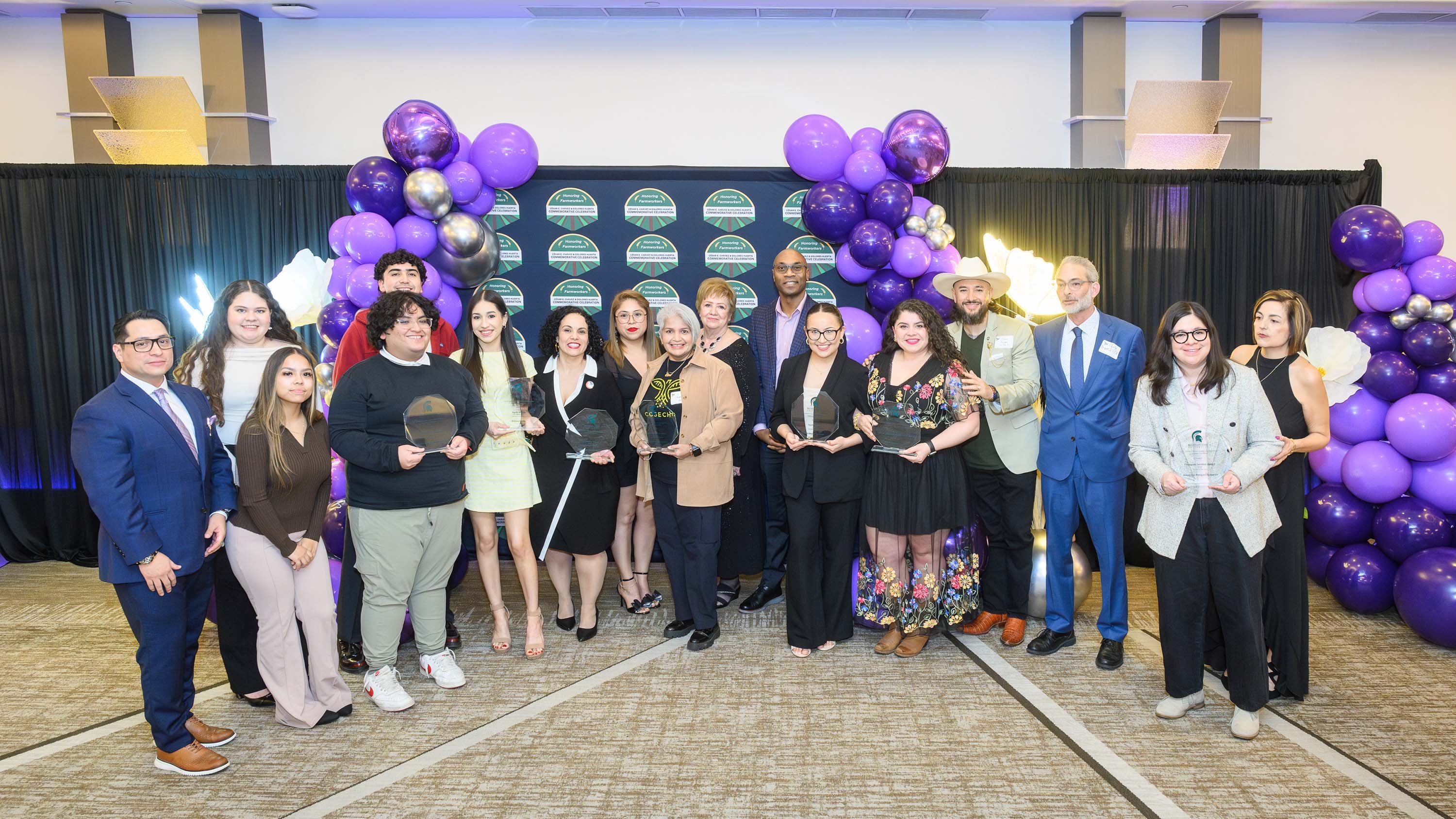 Chavez Huerta Leadership Award recipients