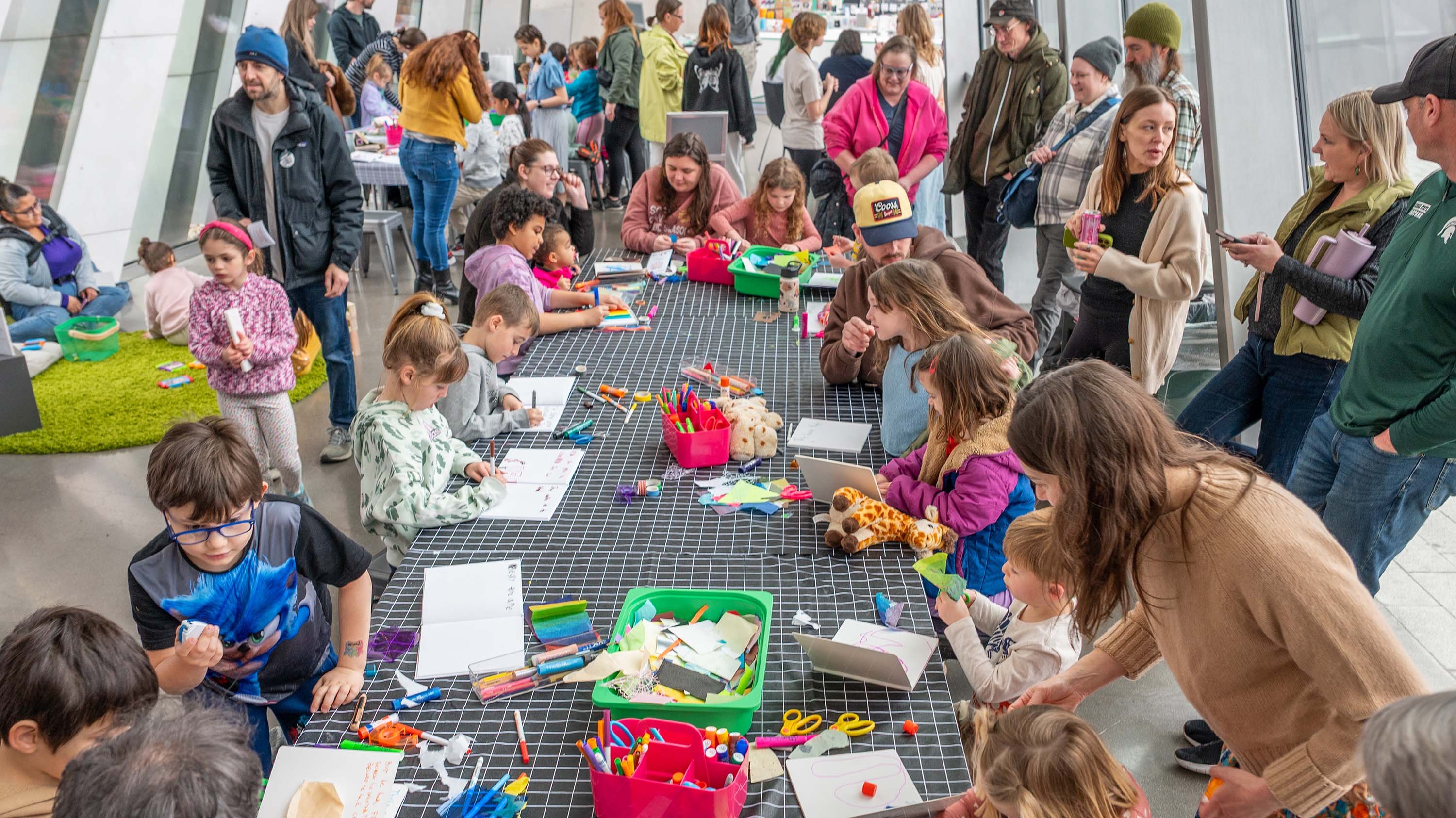 Family Day at the MSU Broad Museum