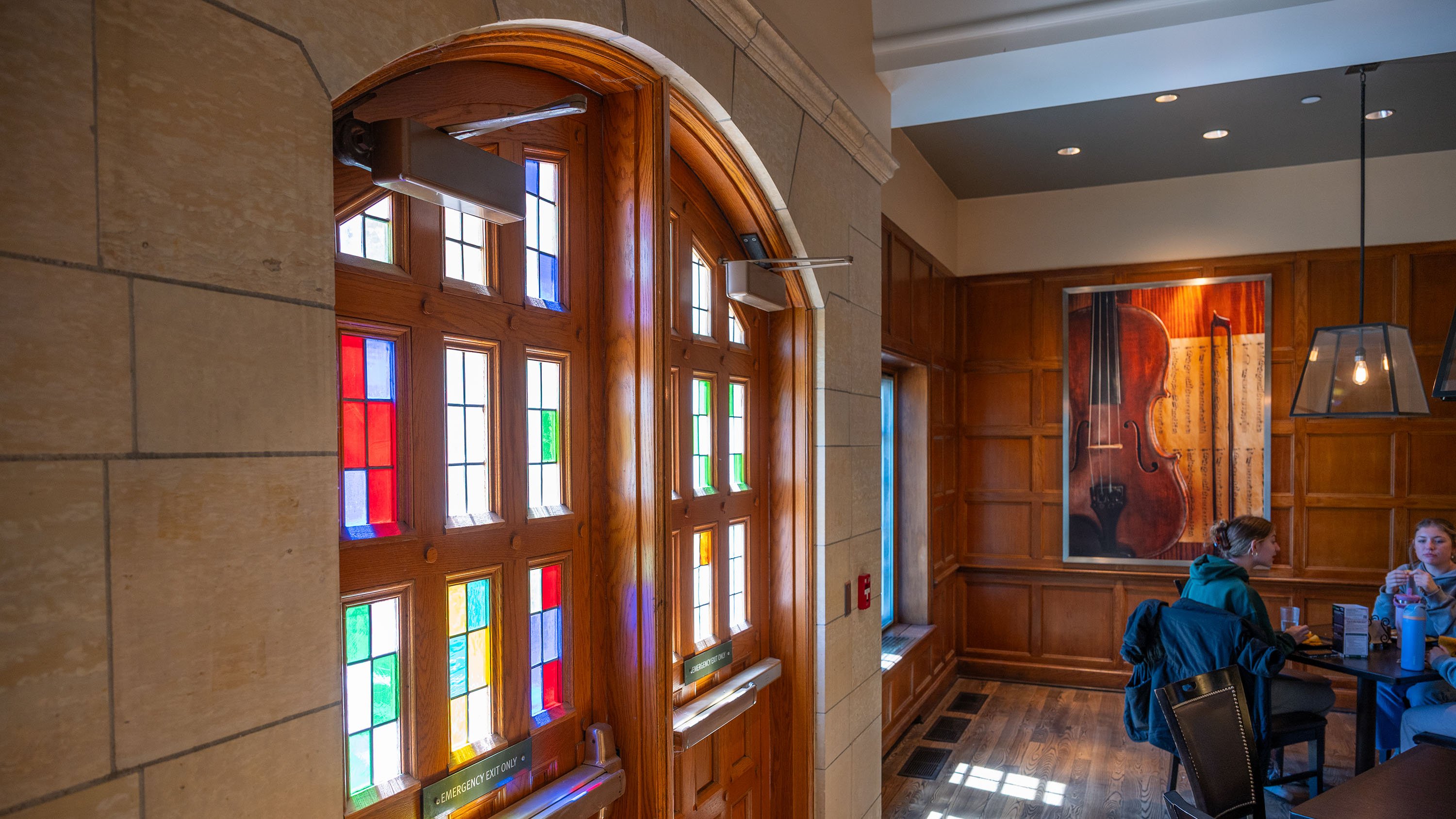 Entrance to Landon Hall