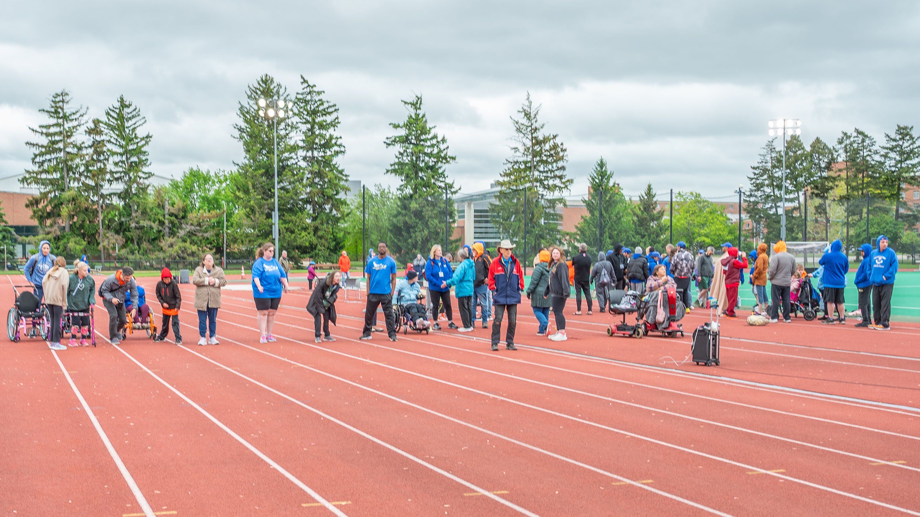 Participants in the Michigan Victory Games