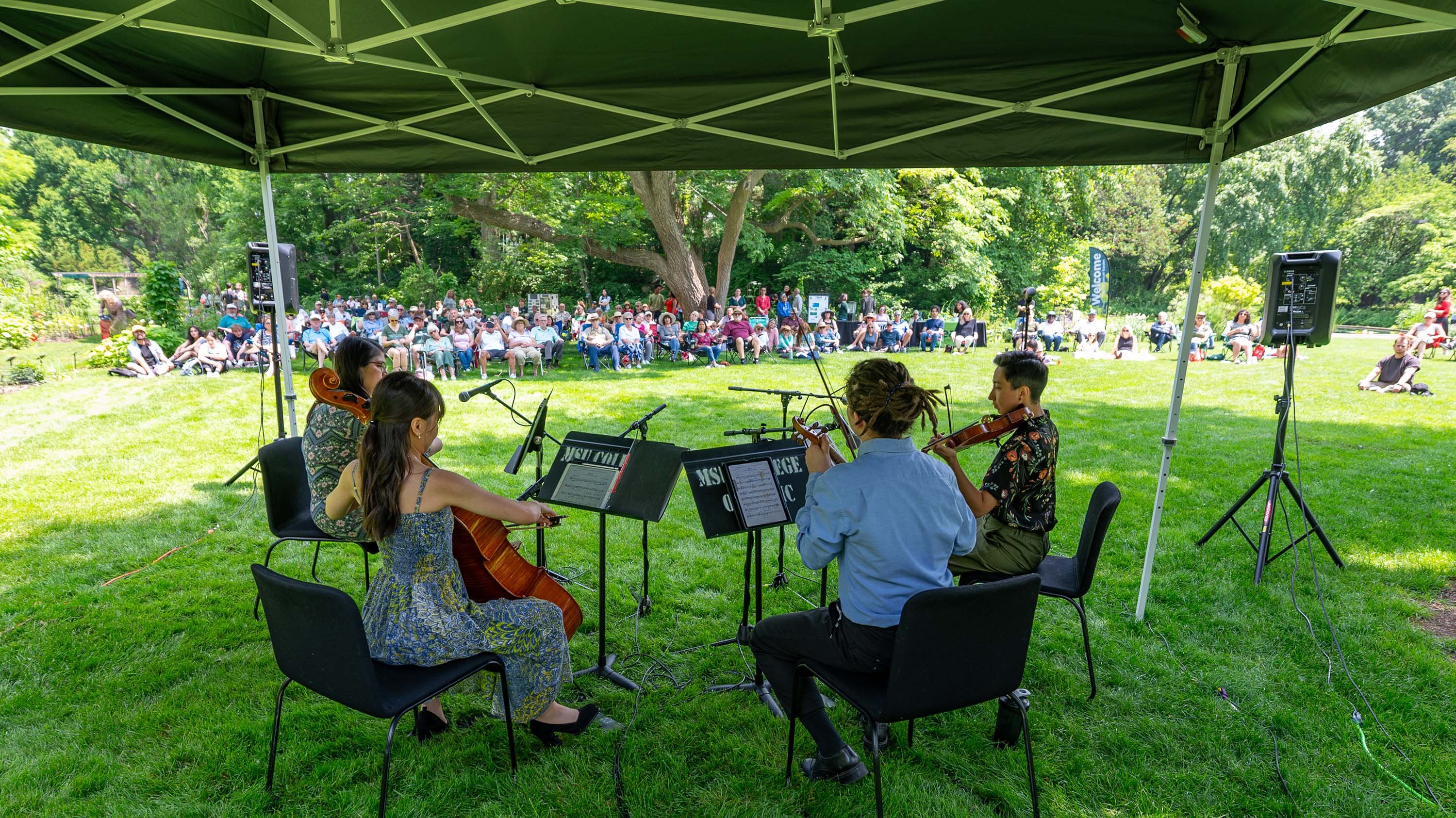 Music in the Garden concert