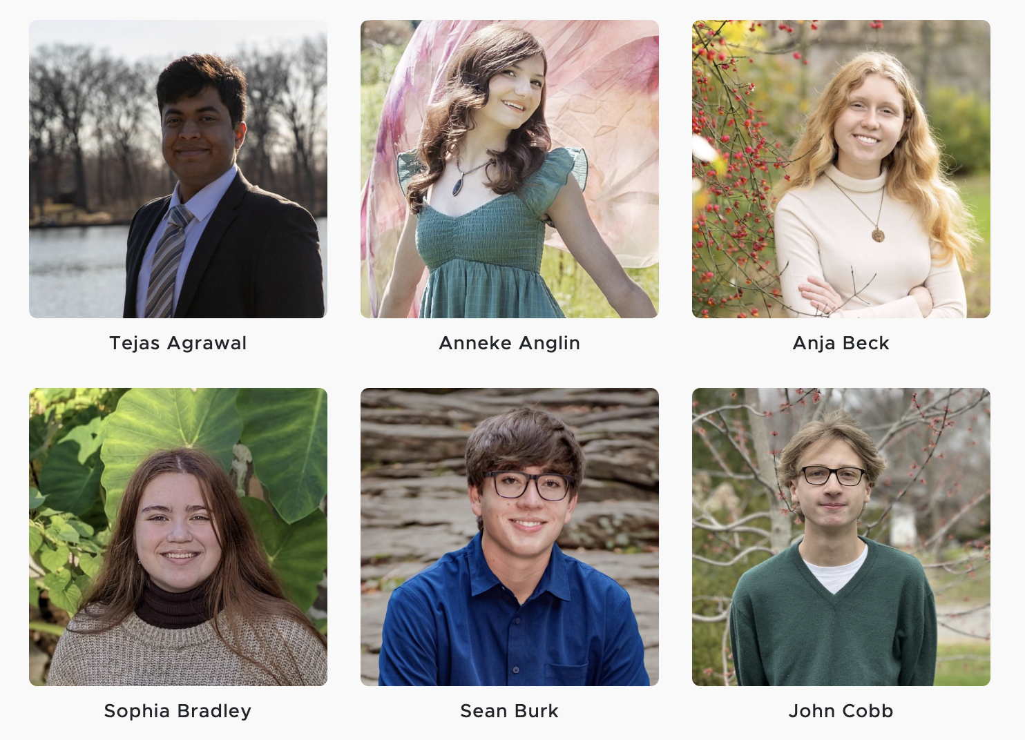 Students awarded scholarships