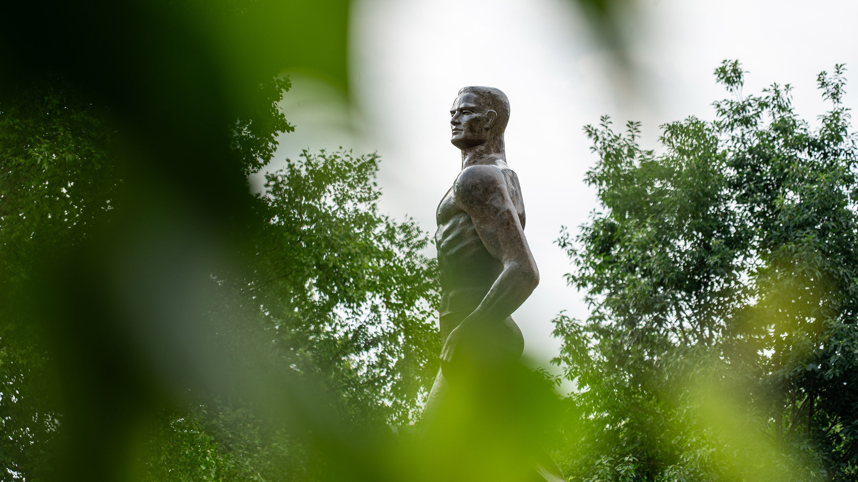 Spartan statue