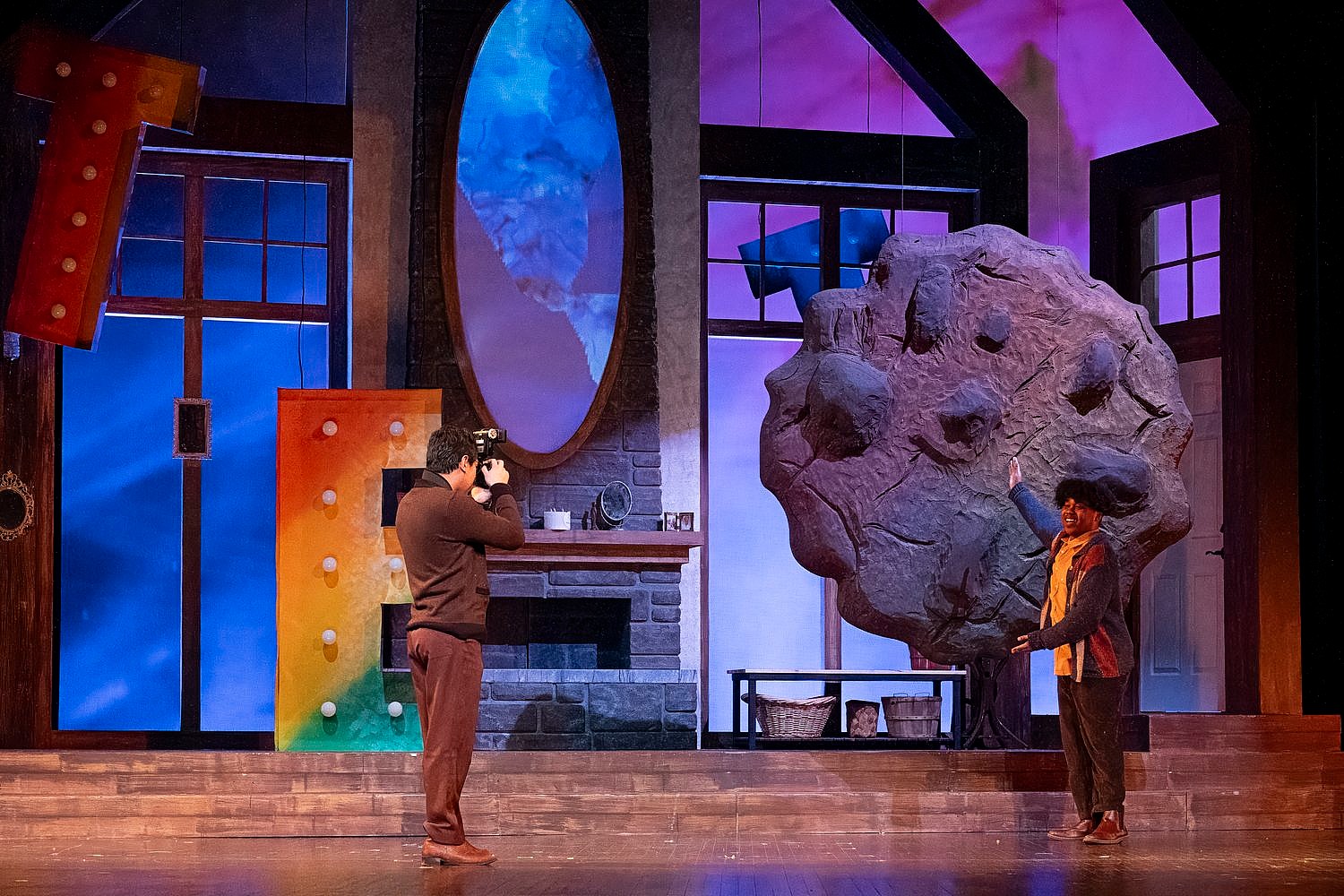 “Stevie and the Real World” performed by MSU’s Department of Theatre in February 2024. (Photo by Raymond Black)