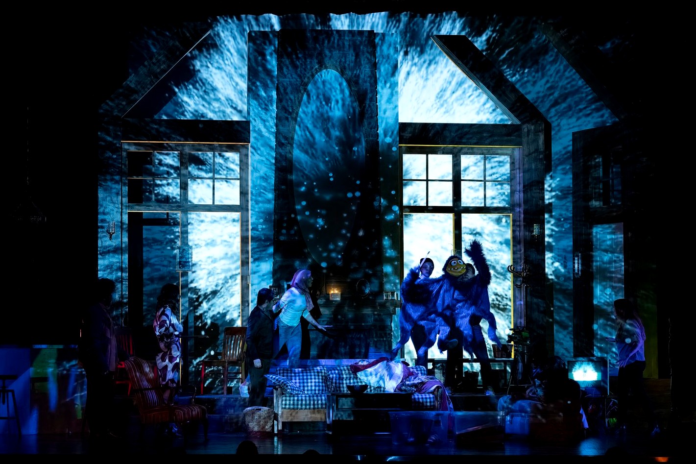 “Stevie and the Real World” performed by MSU’s Department of Theatre in February 2024. (Photo by Raymond Black)