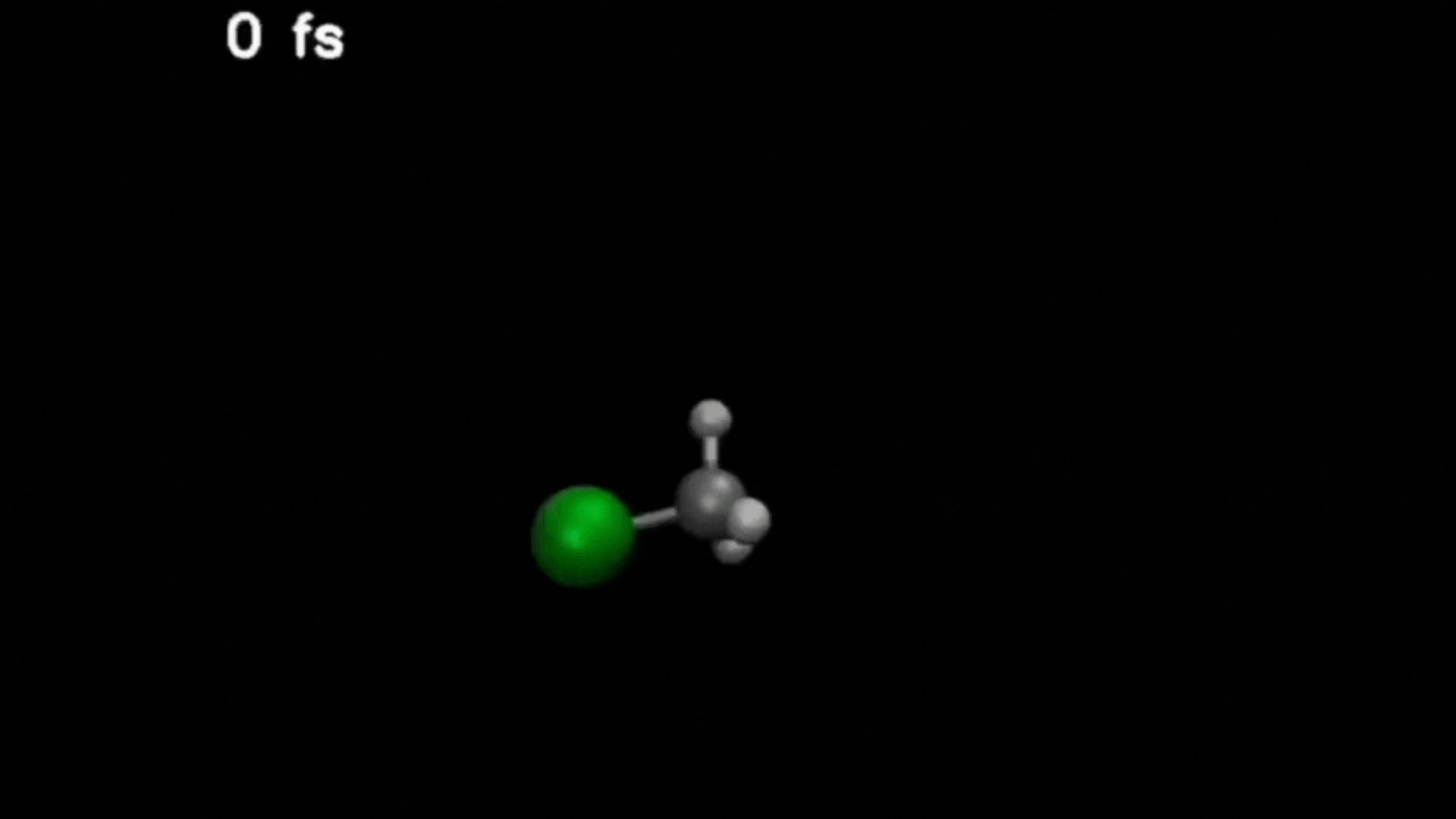 After double ionization in compounds like this methyl chloride, an H₂ is ejected and begins to roam about the molecule, eventually plucking out an additional hydrogen to become H₃⁺. 