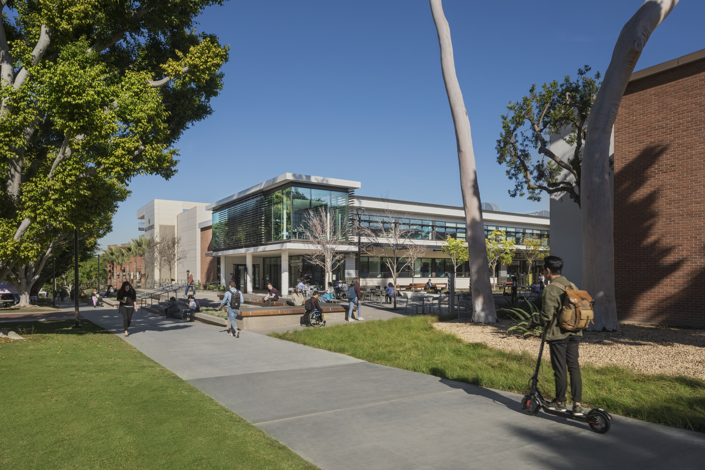 California State University Long Beach Student Success Center renovation by SmithGroup.