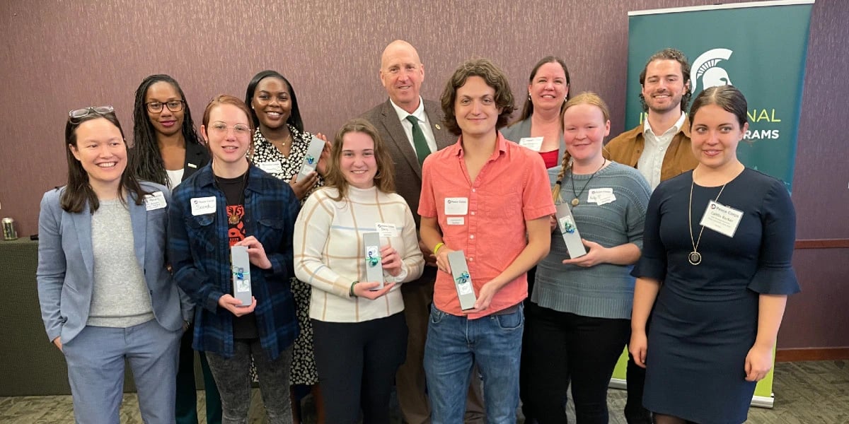 Peace Corps prep members