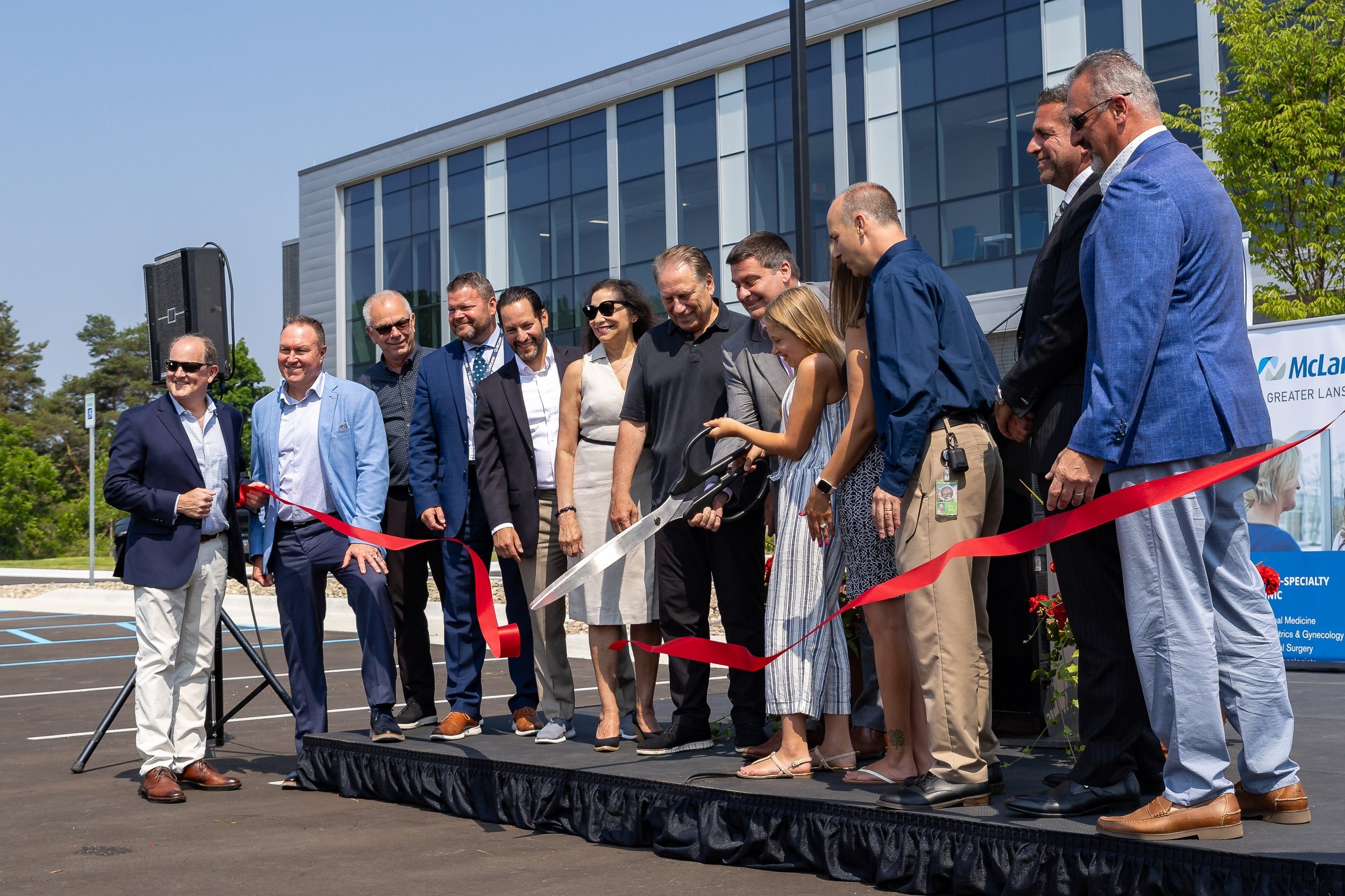 Ribbon cutting for Izzo Medical Center