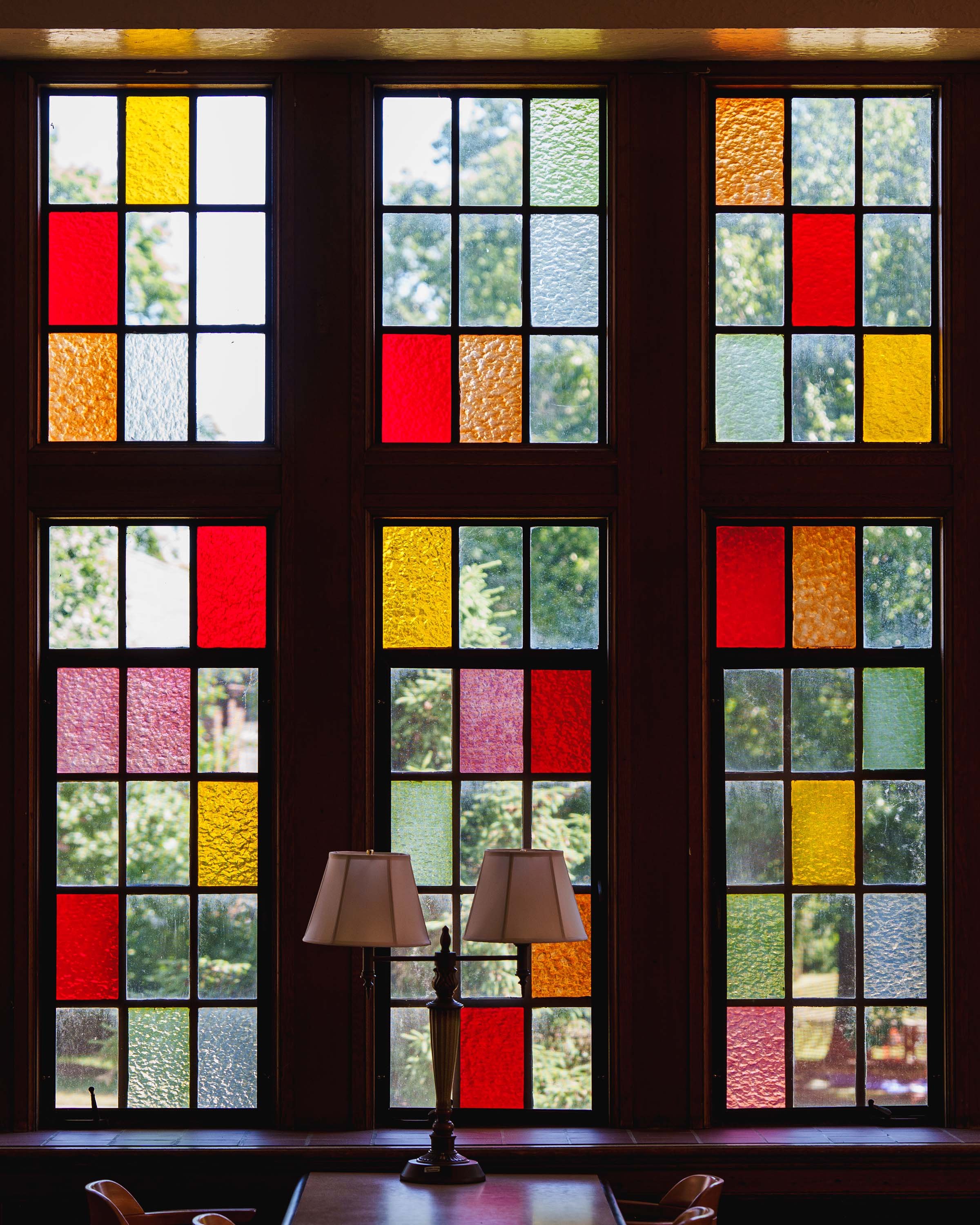 Windows of Gilchrist Hall