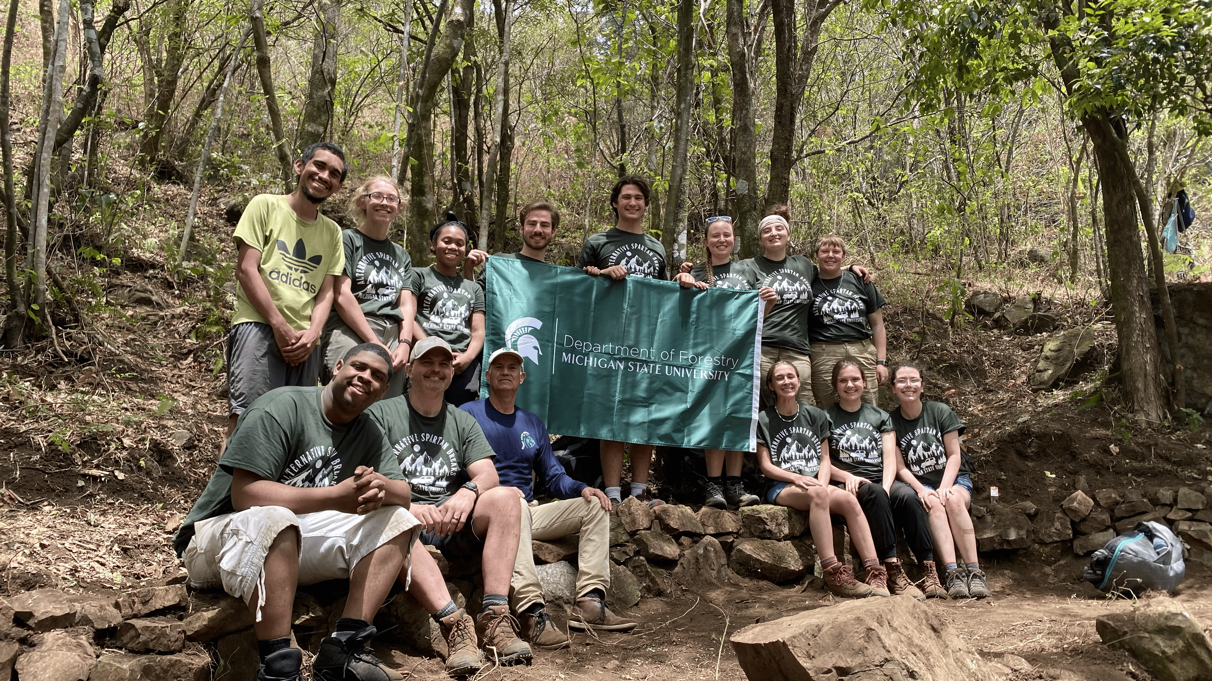 MSU students in Costa Rica