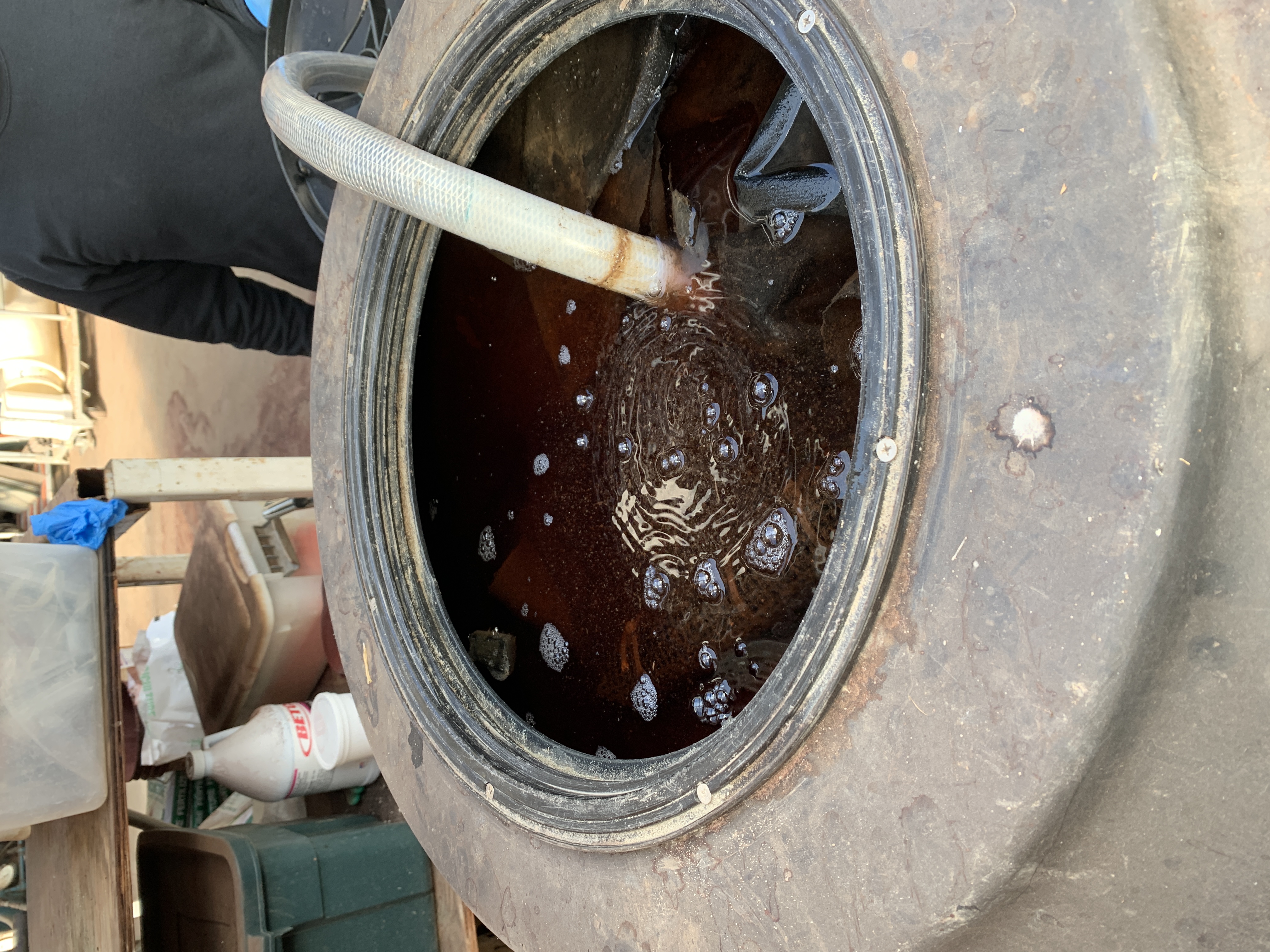 300-gallon commercial-scale woodchip bioreactor