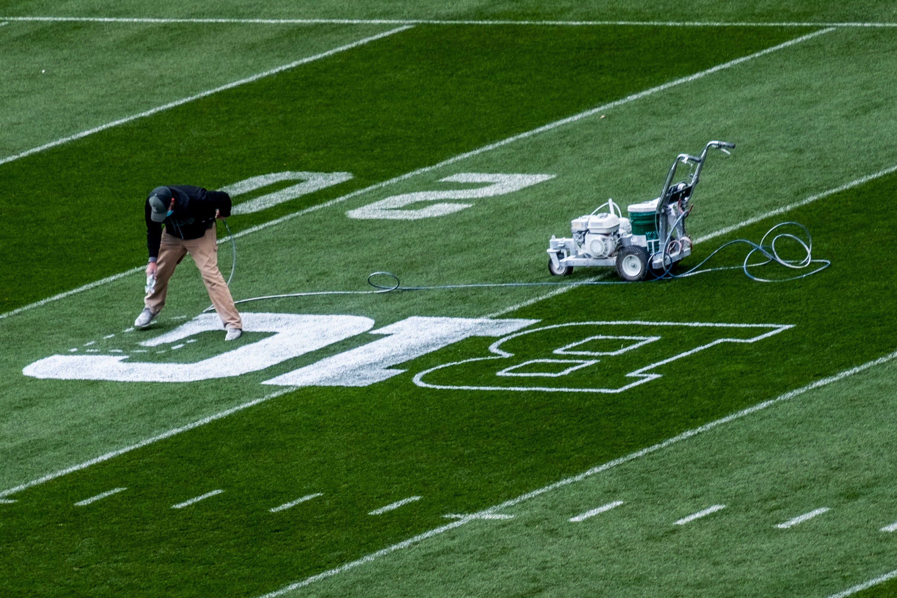 Spartan Stadium field