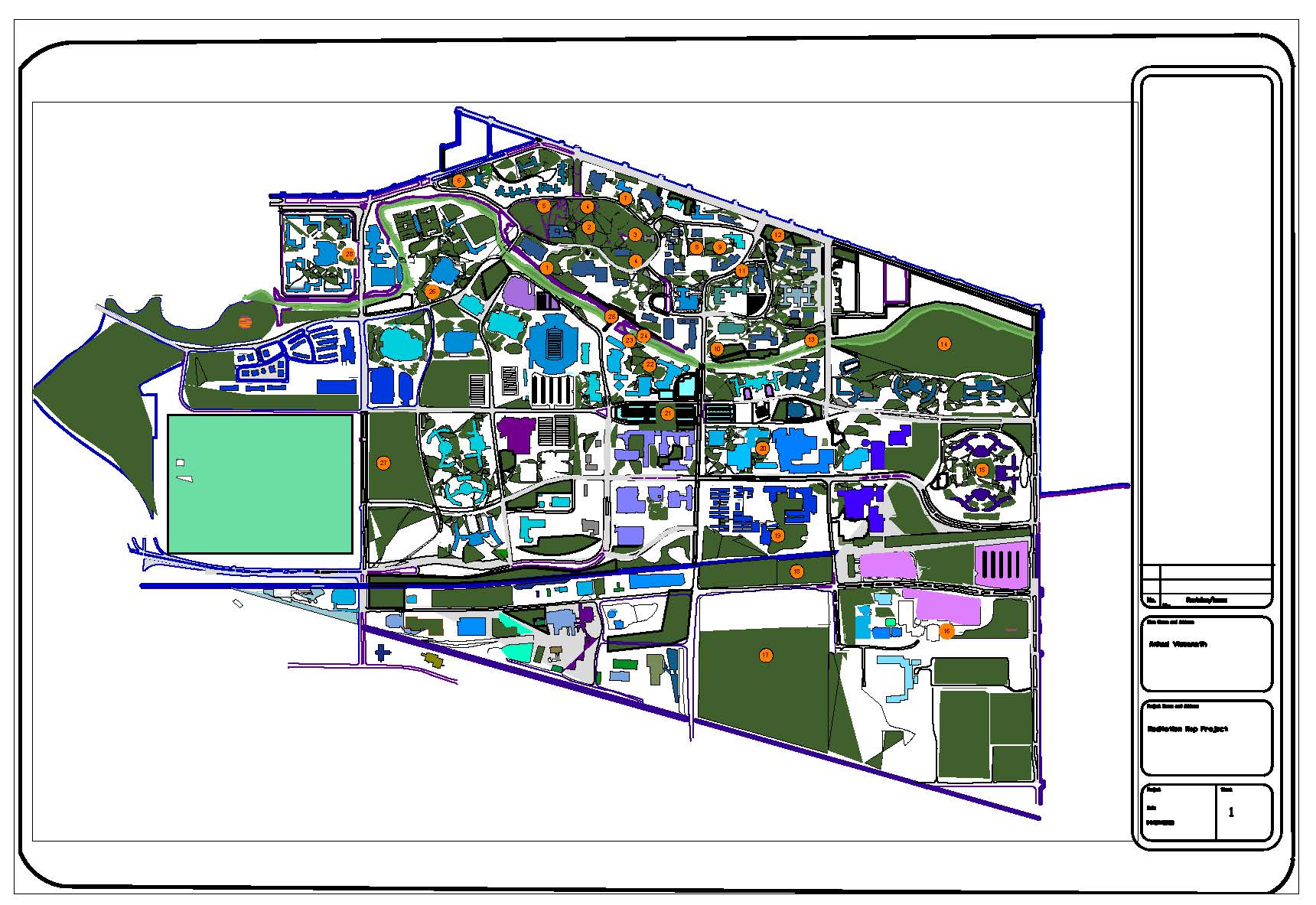 Campus Meditation Map