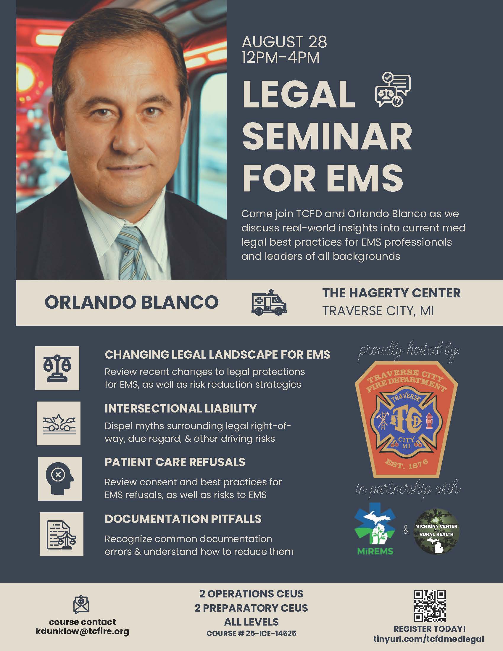 Legal Seminar Flyer