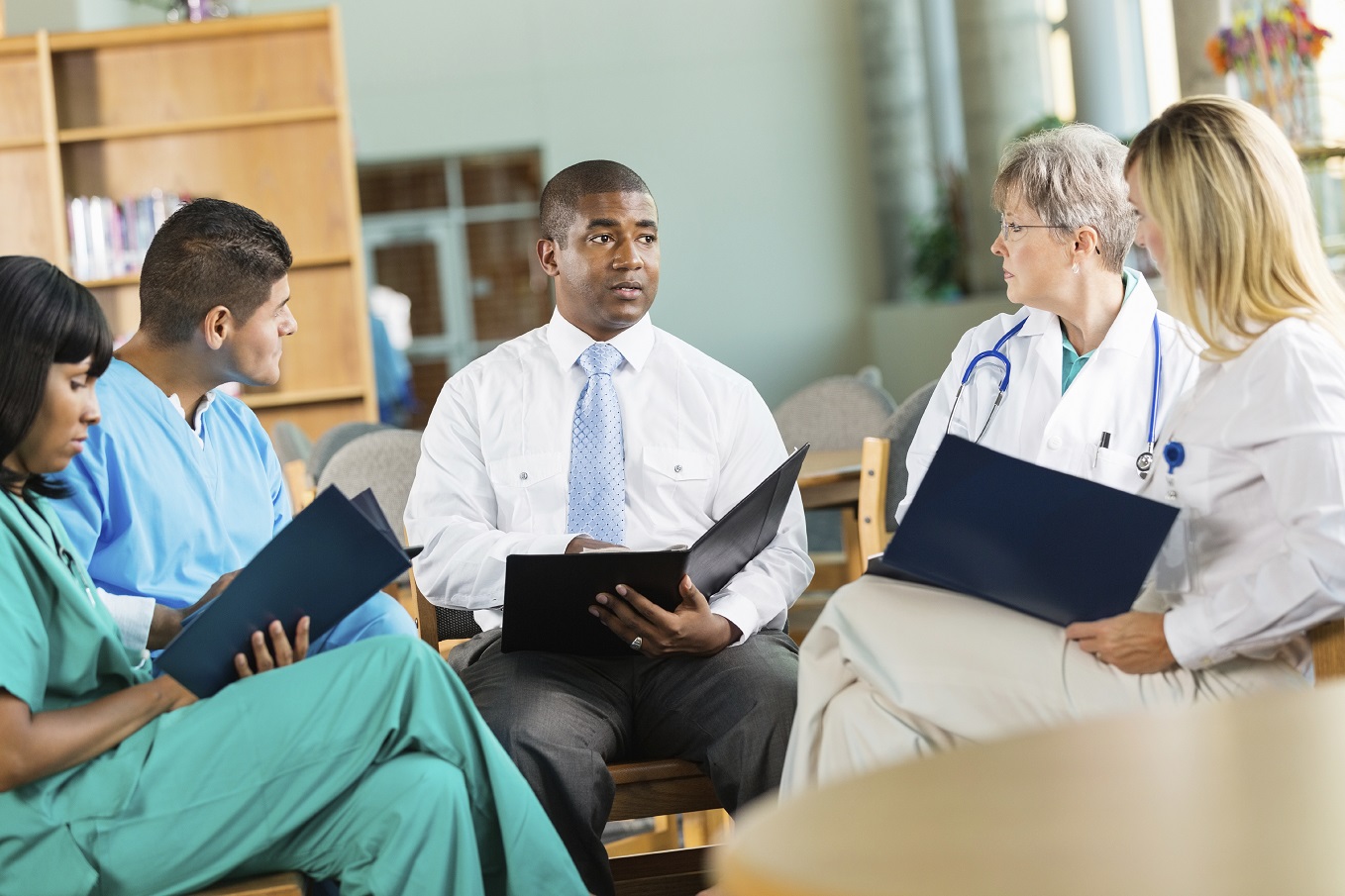 healthcare team meeting