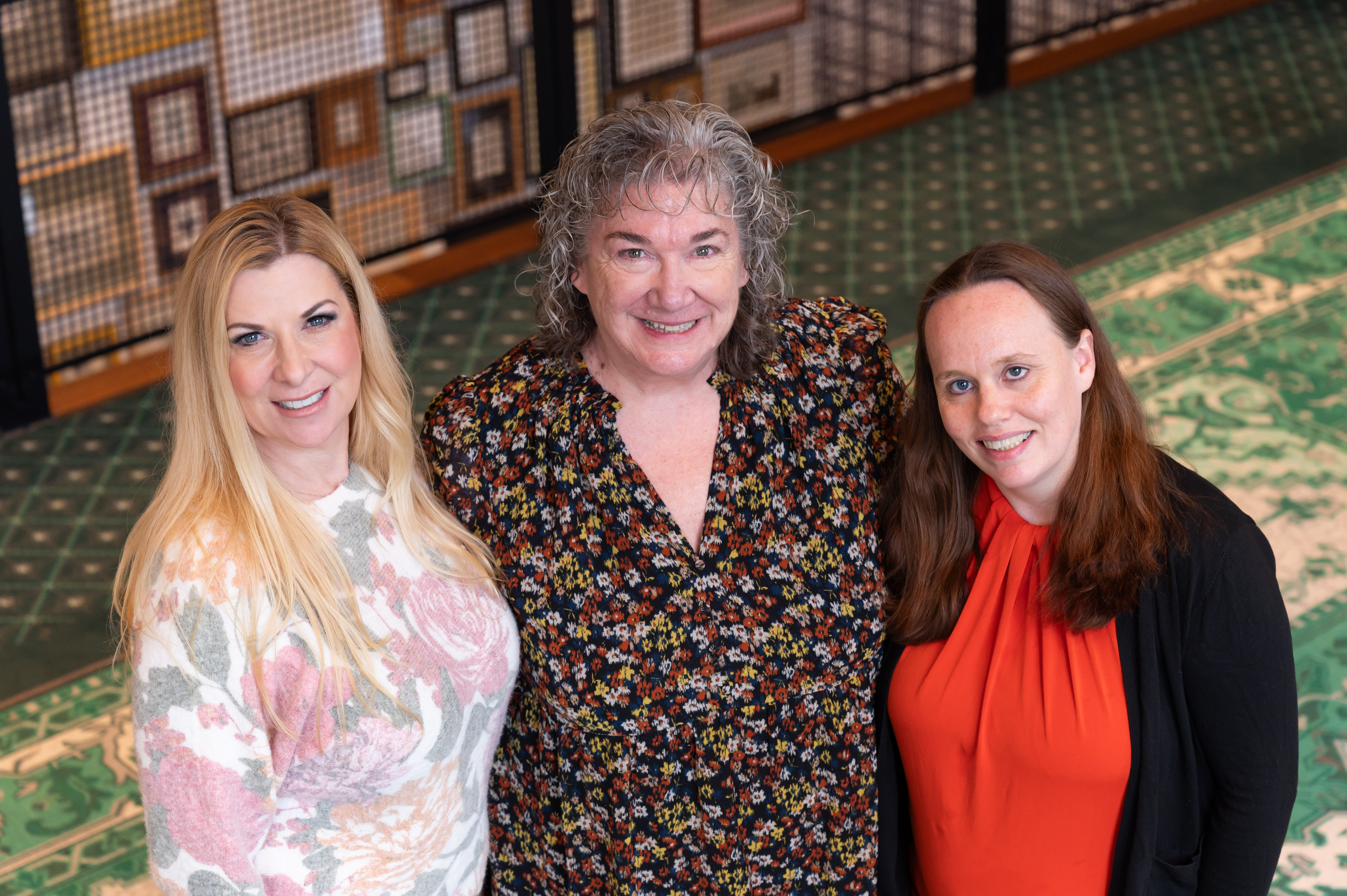 NMORC Team photo: From left to right, Joyce Fetrow, Jeanne Marriott, Gennie Groover 