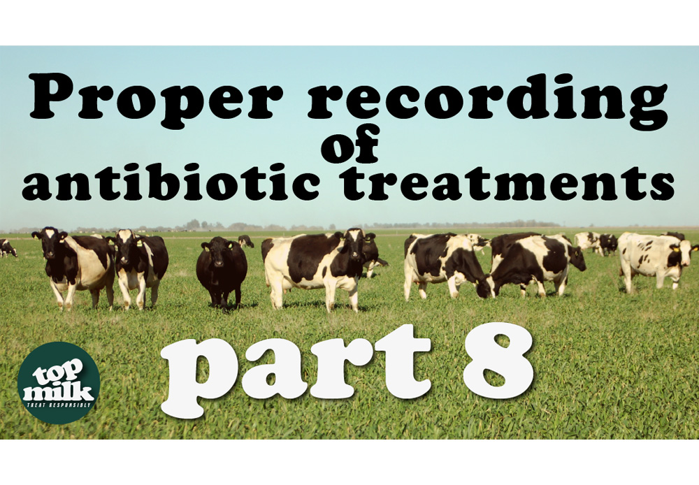 Proper recording of antibiotic treatments