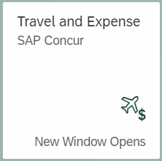 Concur Homepage Link