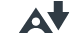 Alternative format button, capital A with a down arrow to the right