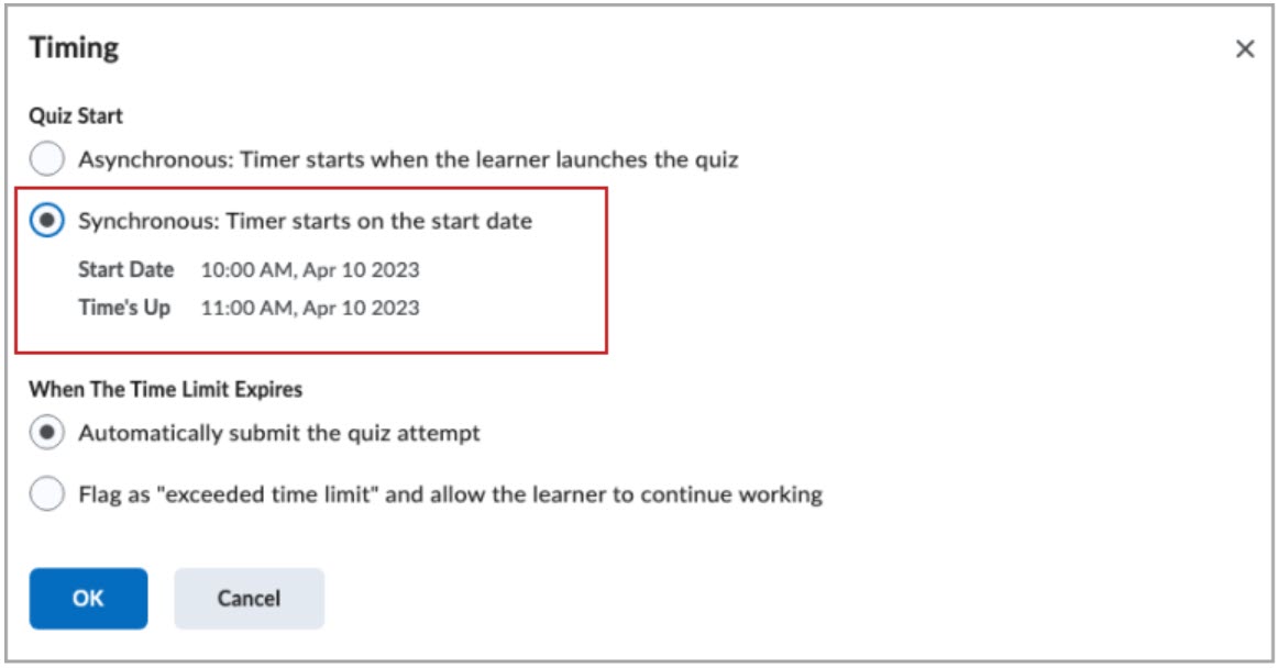 synchronous-quiz-start-date