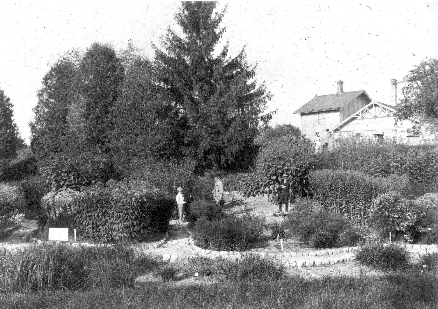 Botany Lab from Garden 1896