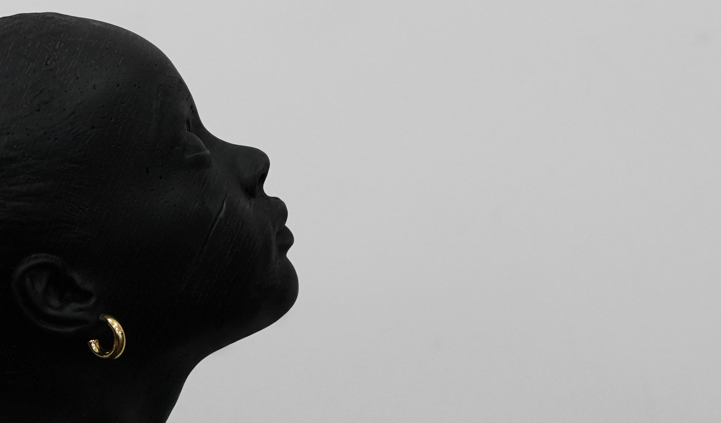 silhouette of a face