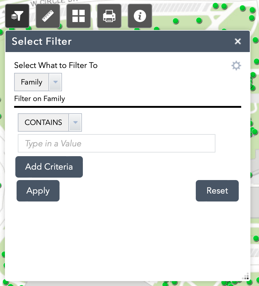 ArcGIS Filter