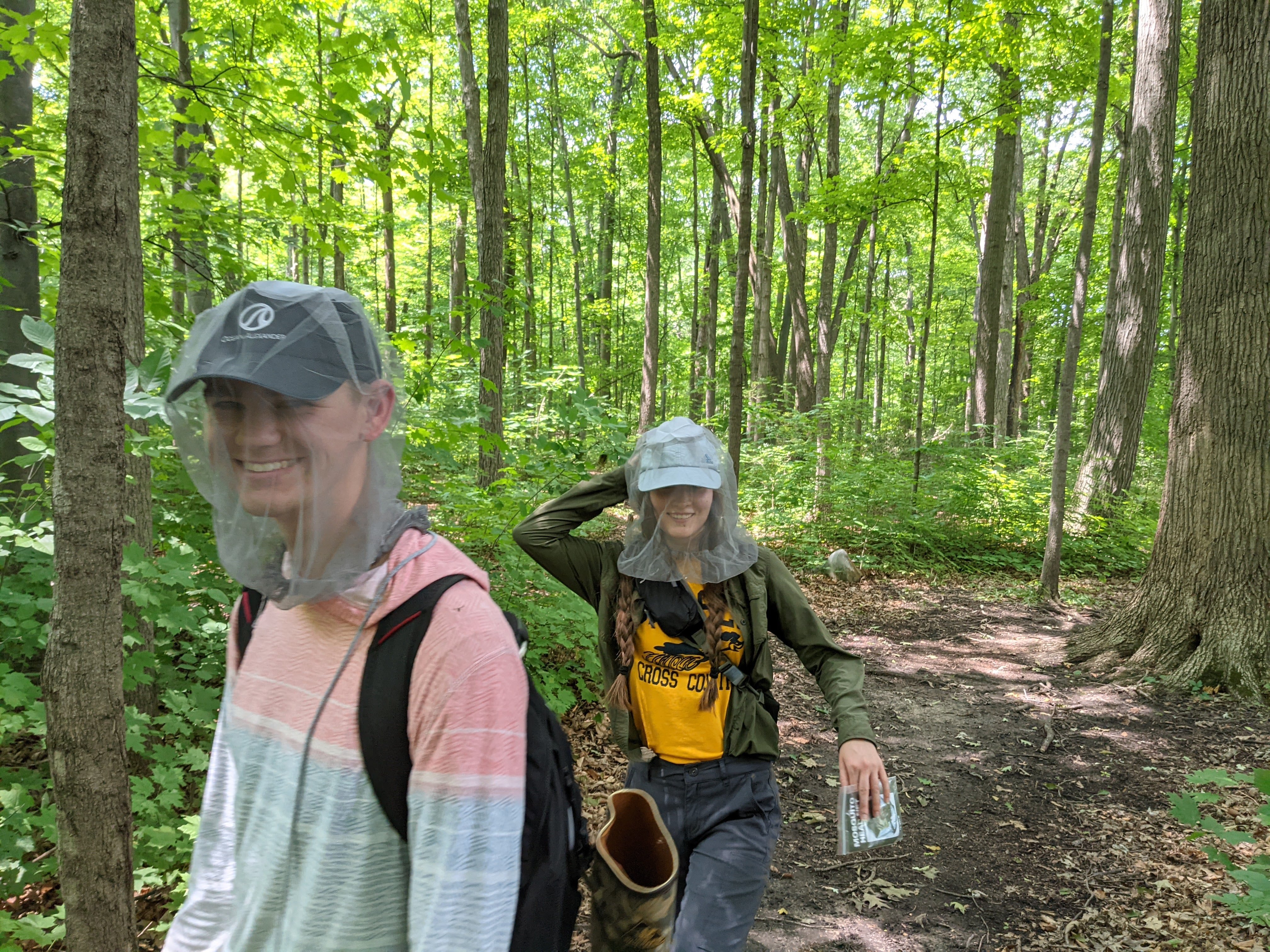 Red Cedar Natural Area - North, Jack Haynes, Alison Staelgraeve collecting trip