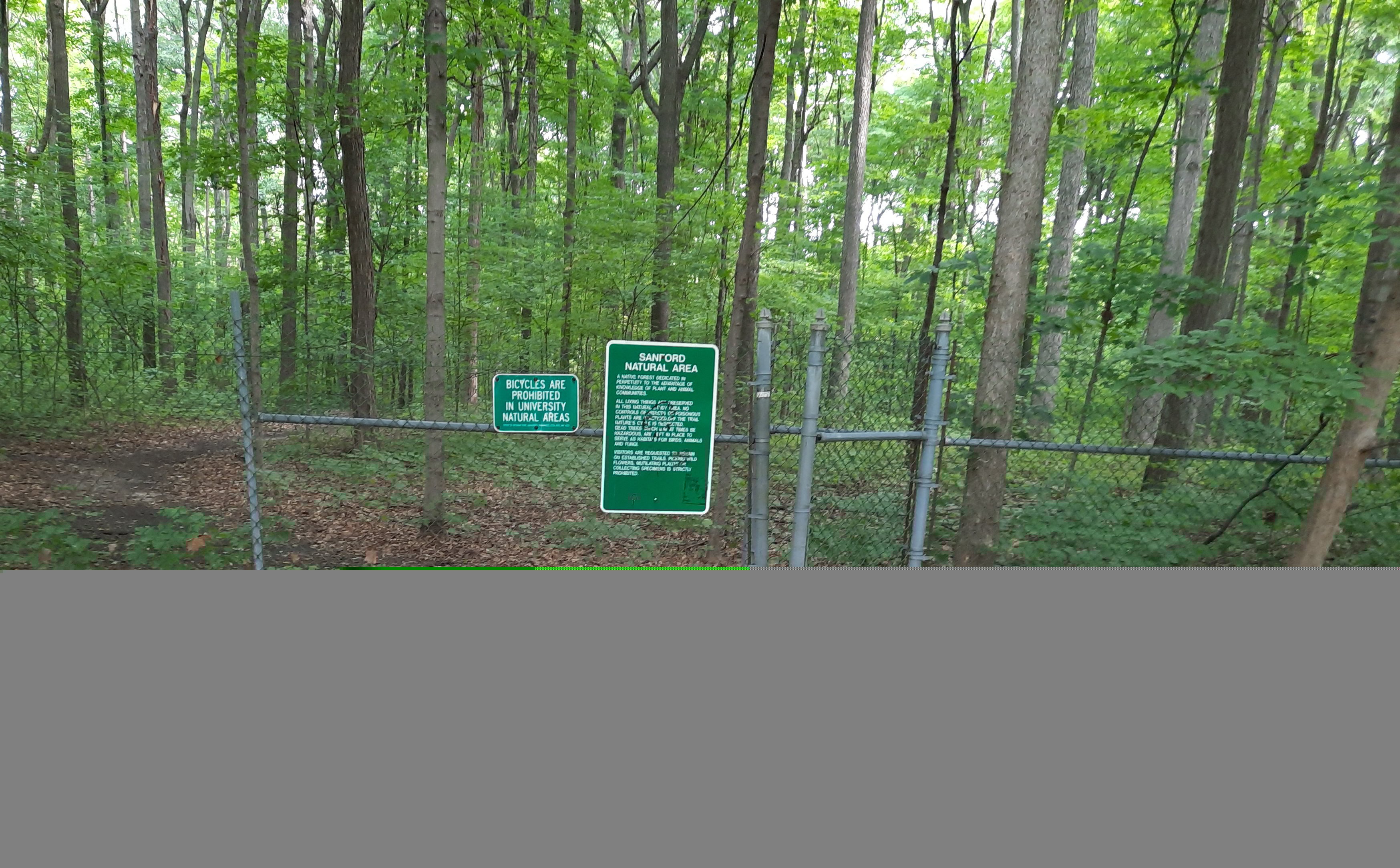Sanford Natural Area, Entrance 3