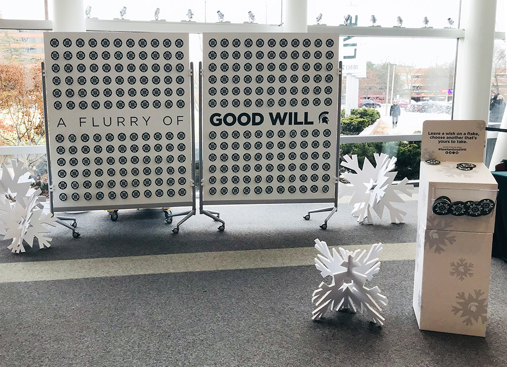 A Flurry of Good Will