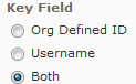 Export grades keyfield