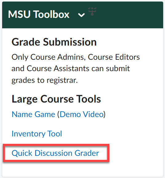 msu toolbox