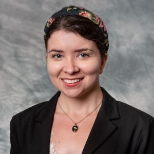 A headshot photo of Paige Rissman