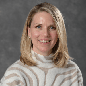 A headshot photo of doctor Courtney Sullivan