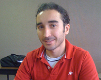 Baburhan in a red polo shirt.