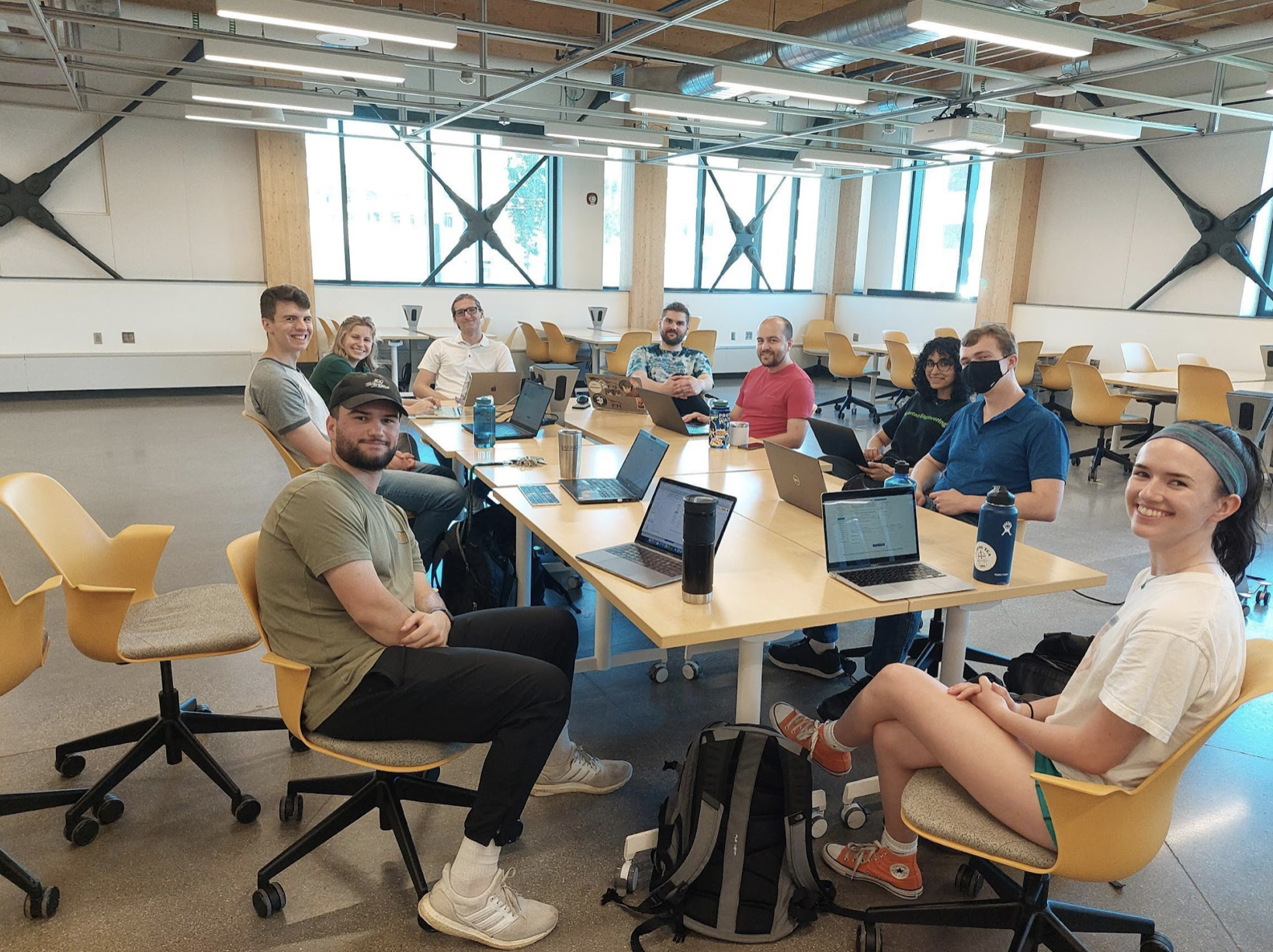 Team meeting 1st cohort