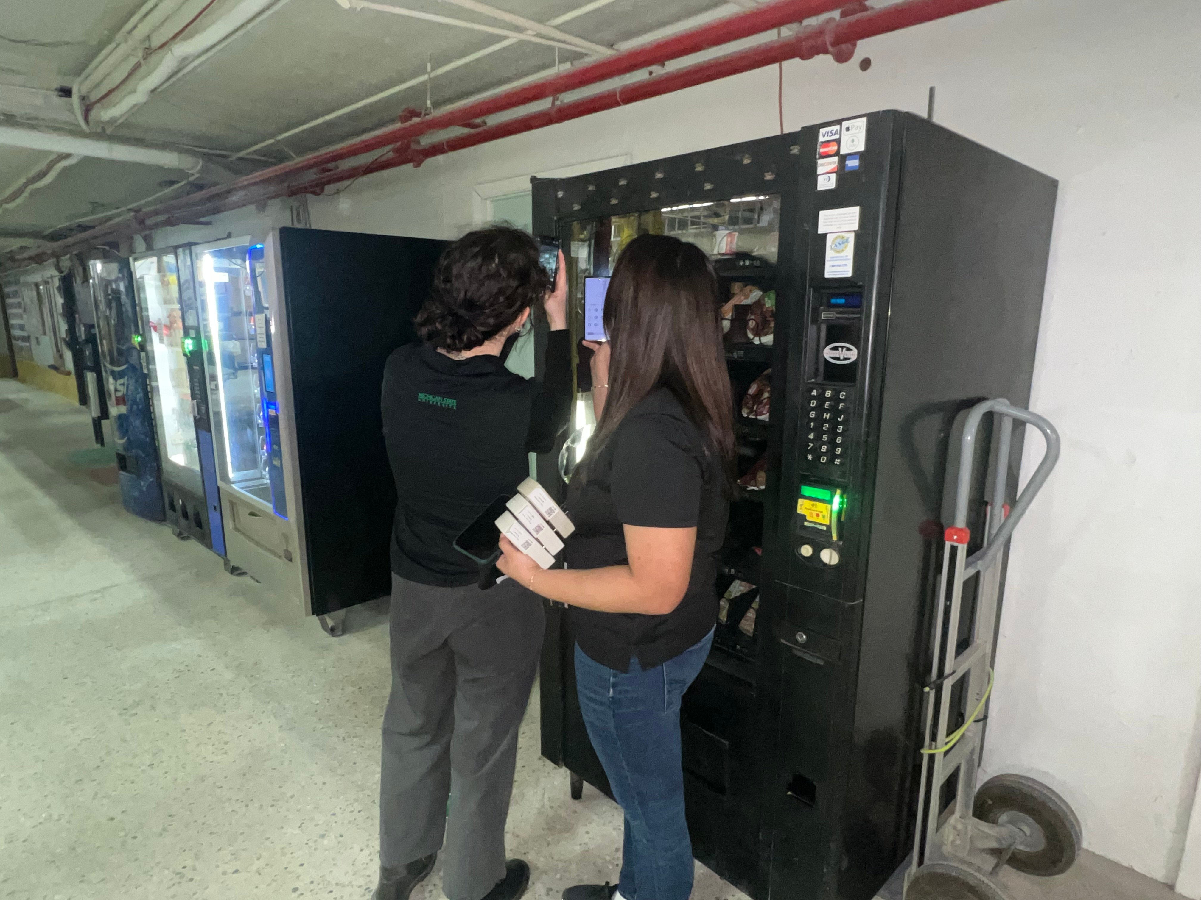 Vending machine data collection