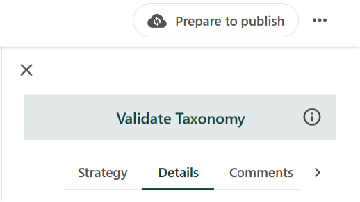 The sidebar menu shows a next available step button reading