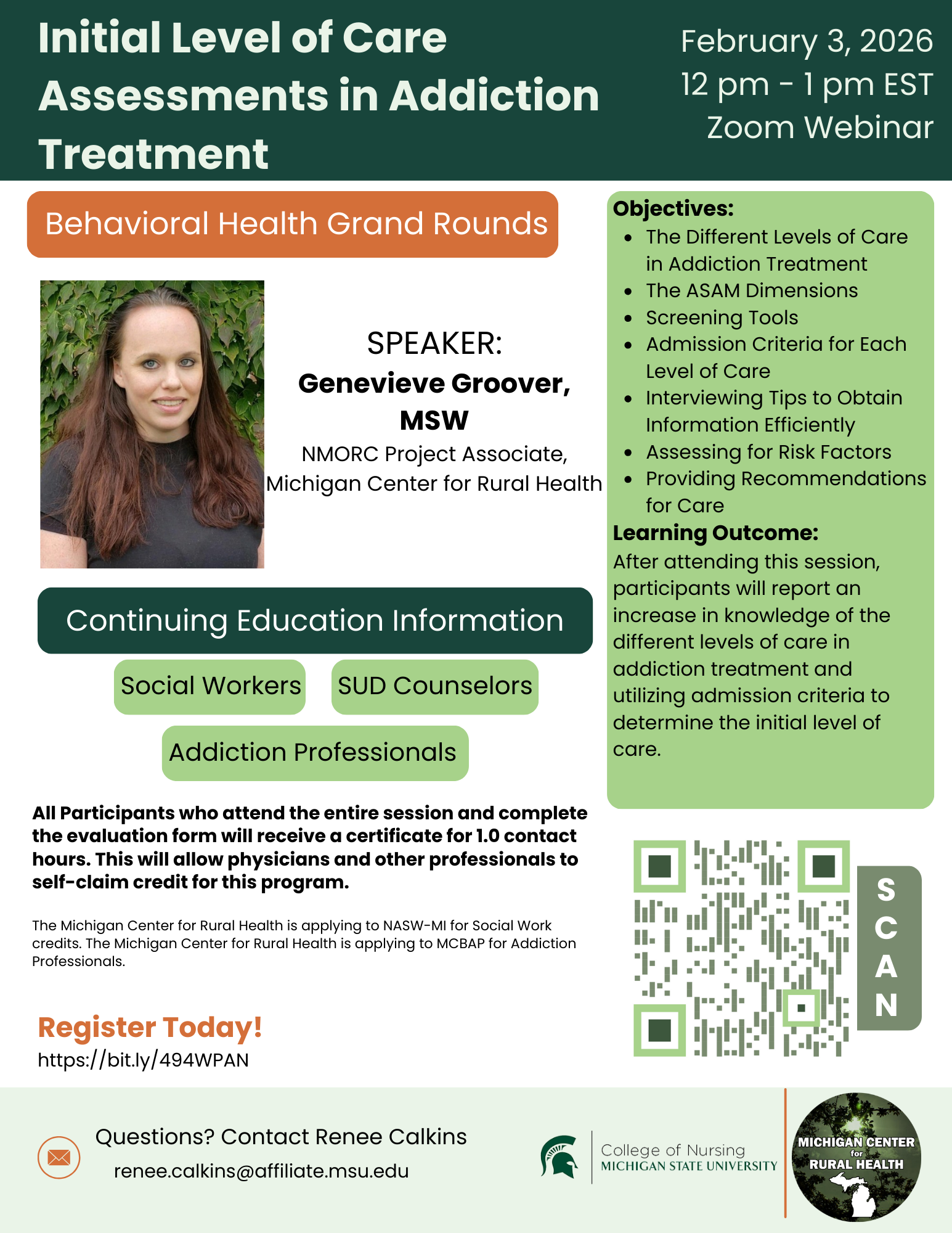 23 Behavioral Health GR Flyer