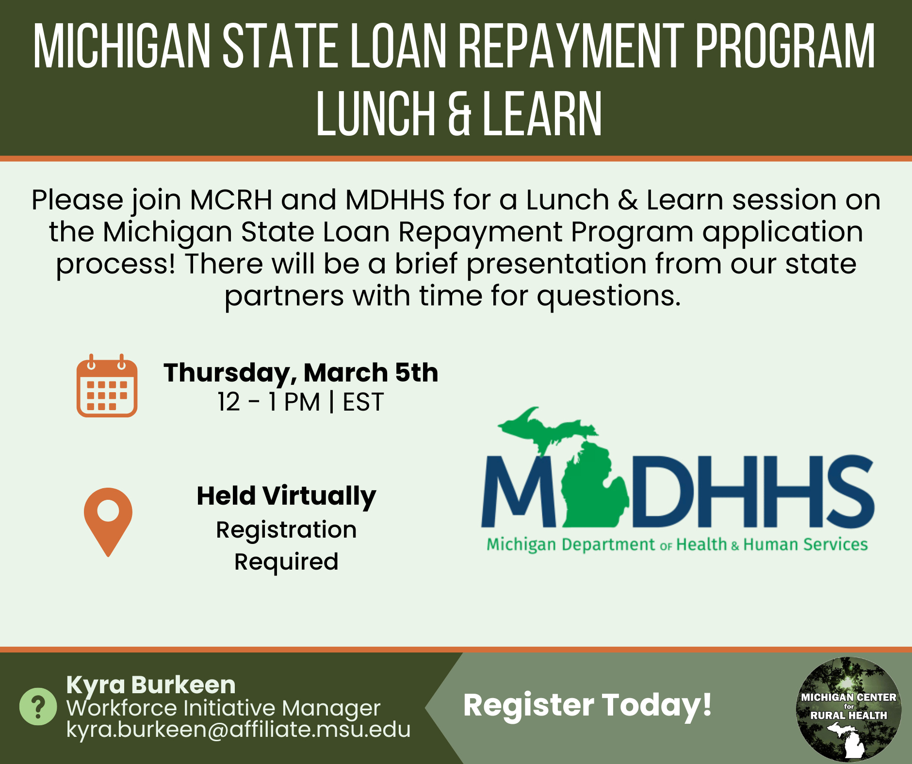 2026 MSLRP Lunch and Learn