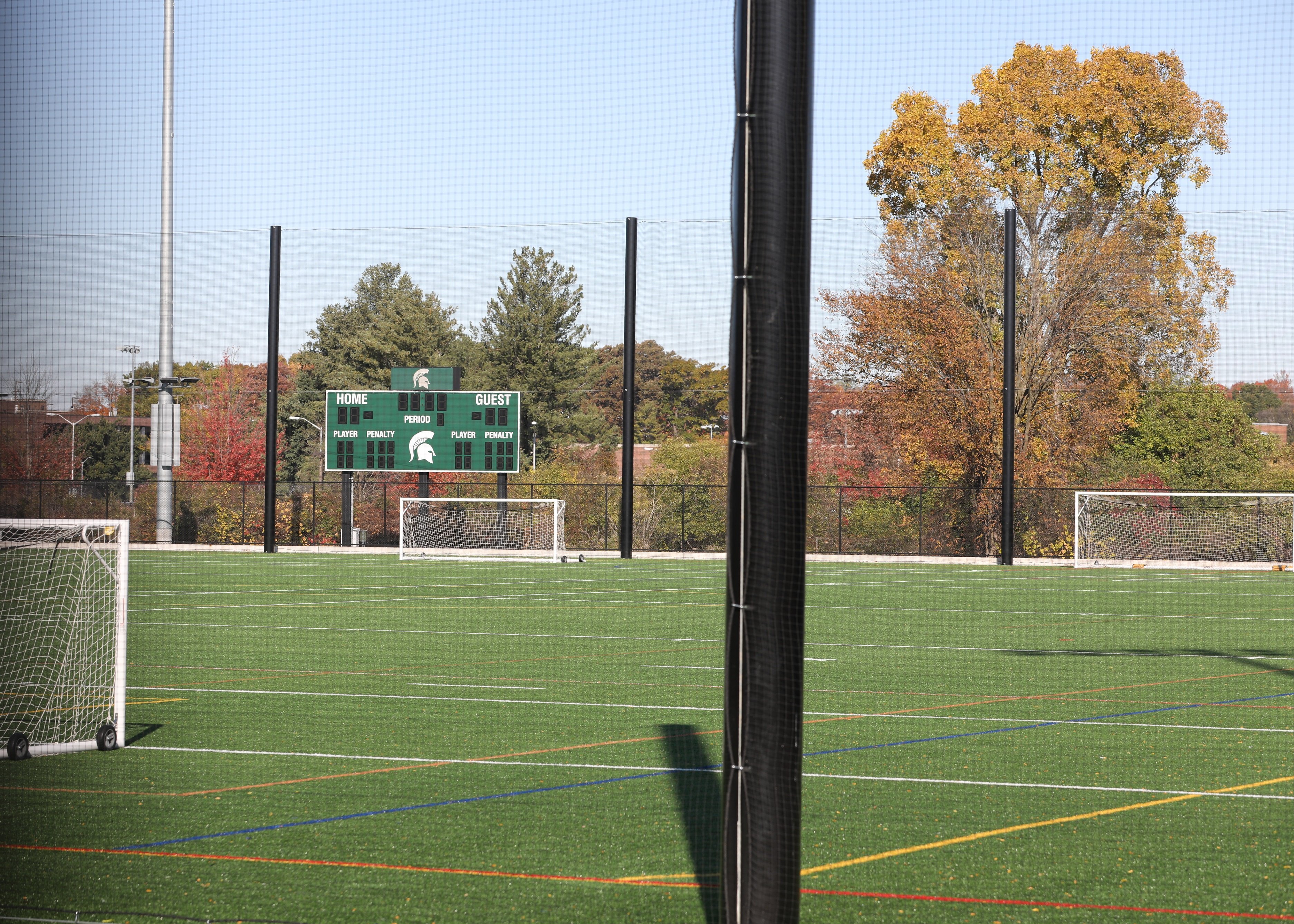 Turf field at Spartan Greens