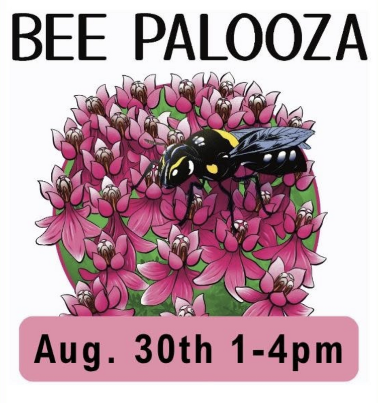 Bee Palooza graphic with bee