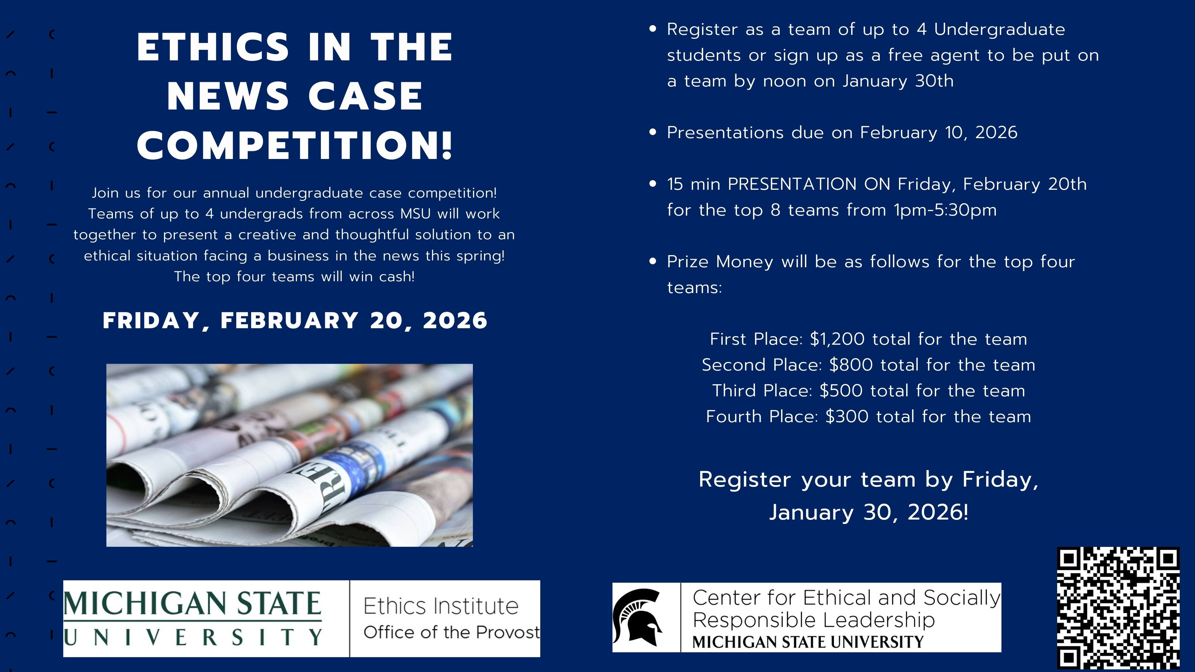 ethics in the news team registration 2026