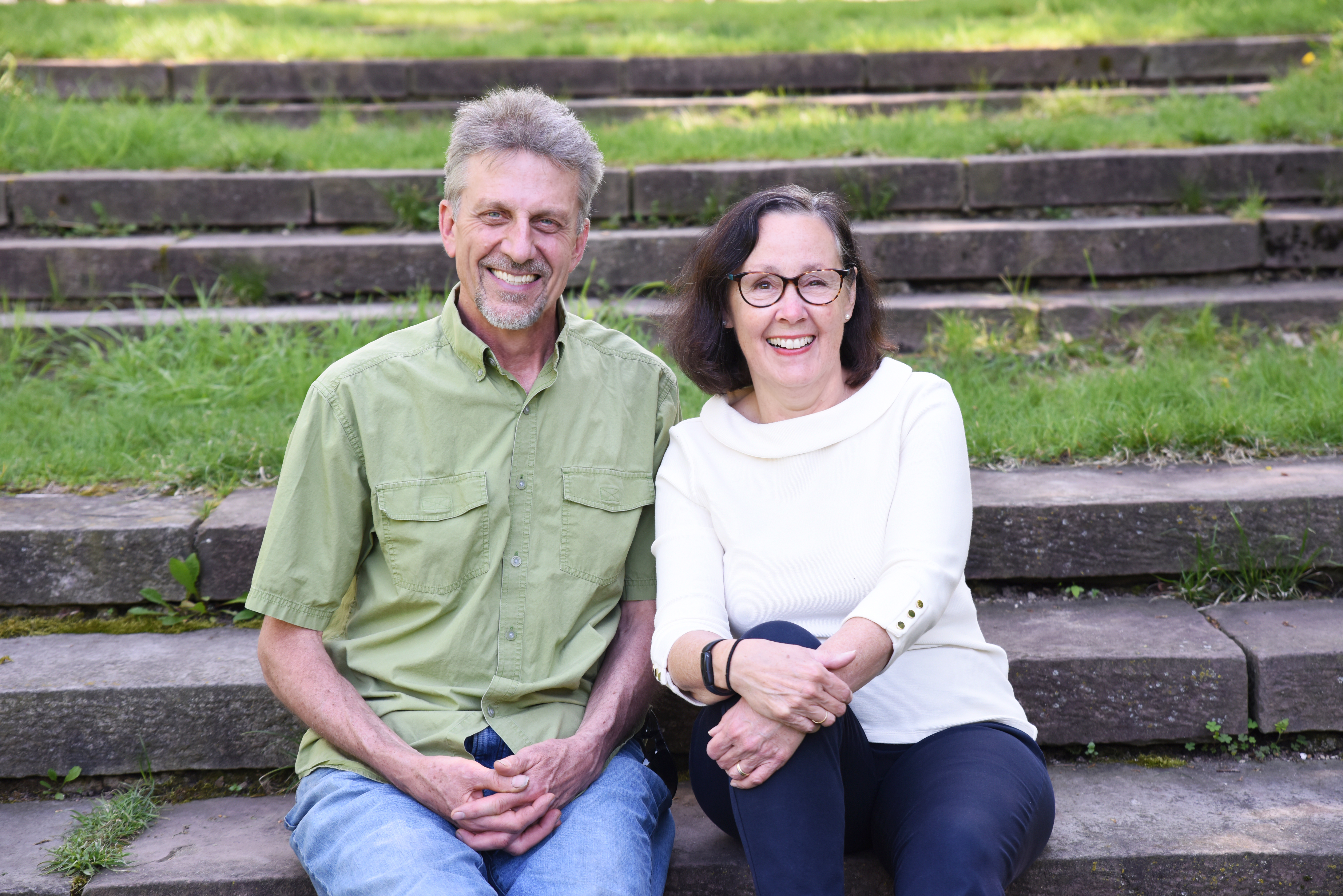 Gail Gunst Heffner and David Warners