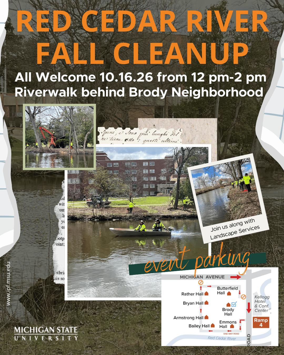 Fall River Clean Up Poster