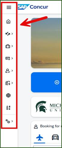 Image of SAP Homepage Sidebar